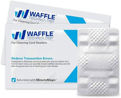 kicteam waffletechnology smart card reader cleaning card|waffle technology cleaning cards.